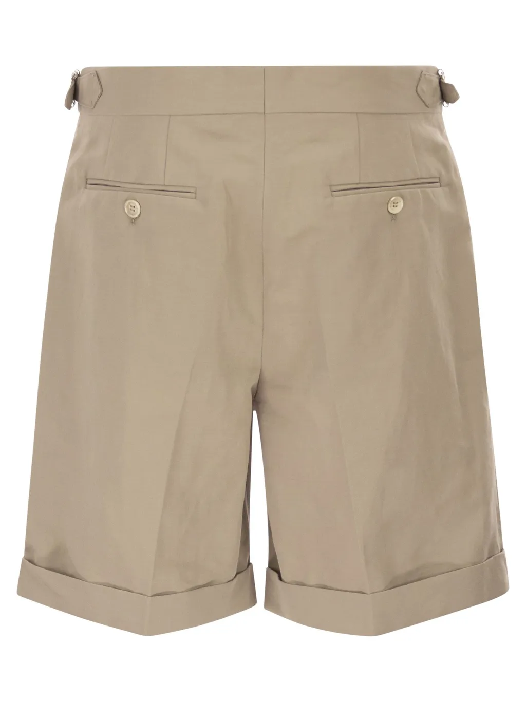 Turn-Up Hem Shorts