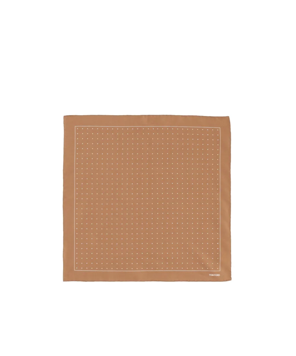 Tom Ford Polka Dot Pocket Square Scarf