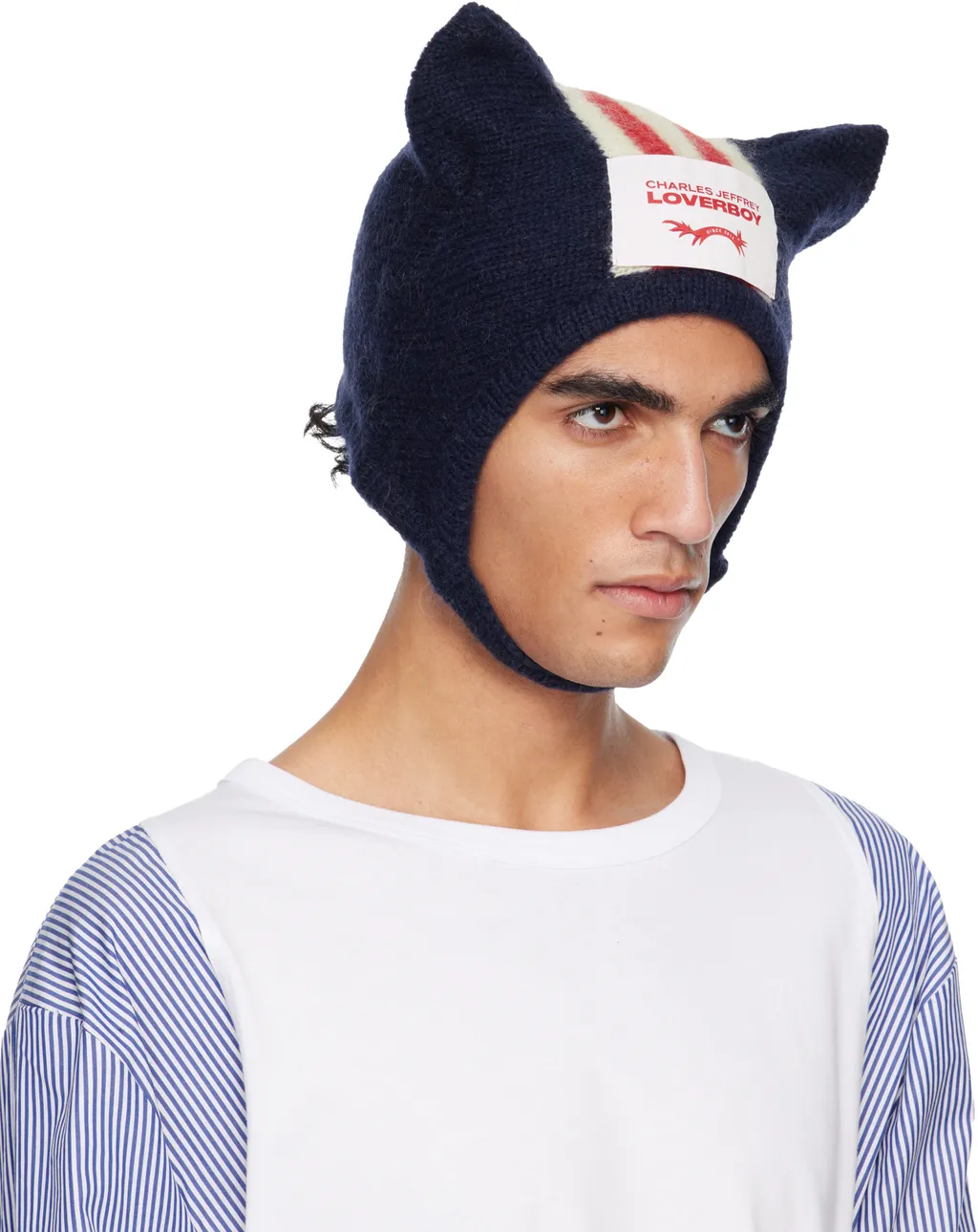Ear-Patterned Beanie