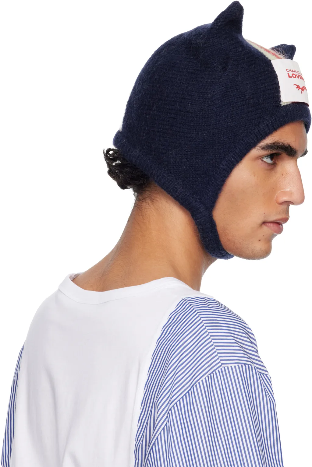 Ear-Patterned Beanie