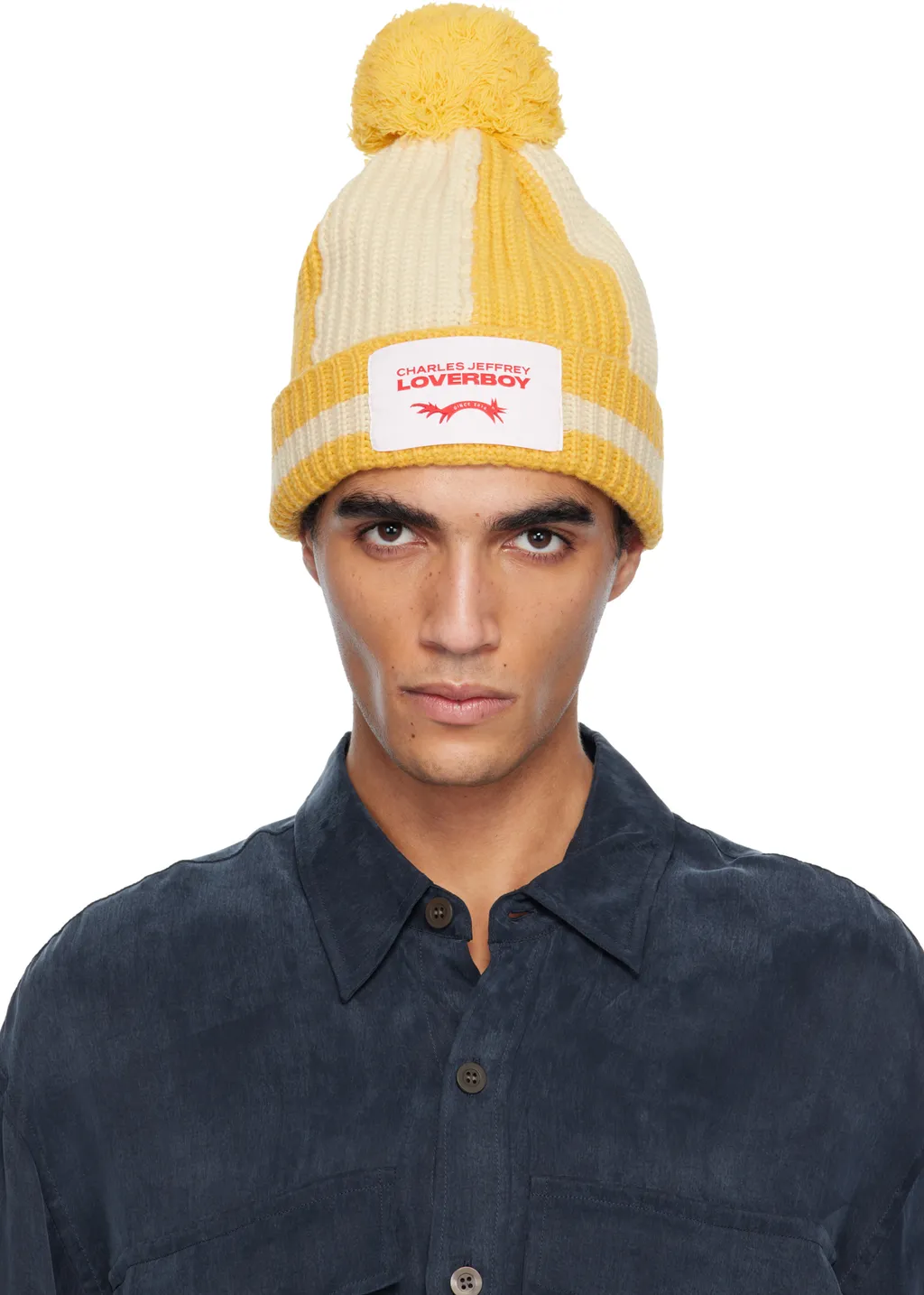 Pom-Pom Knit Hat