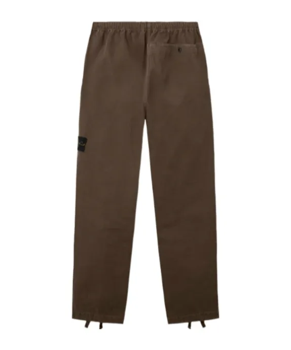 Loose-Fit Cargo Trousers With Elasticated Waistband