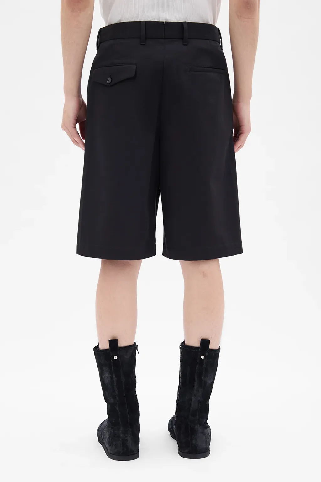 Pleated Shorts