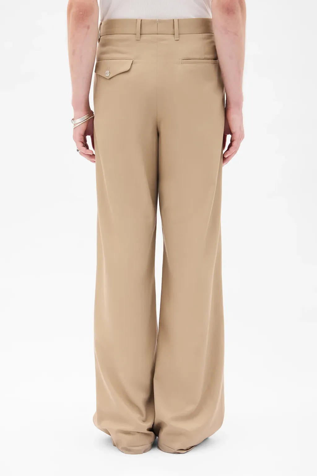 Wide-Leg Casual Pants