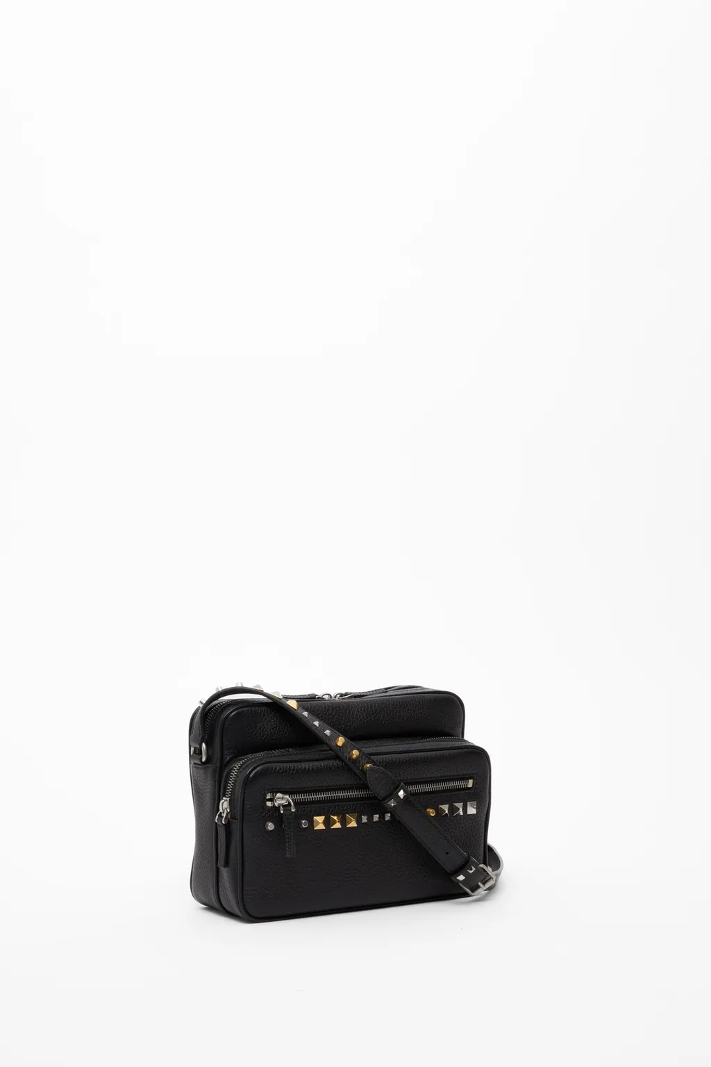 Zippered Shoulder Bag