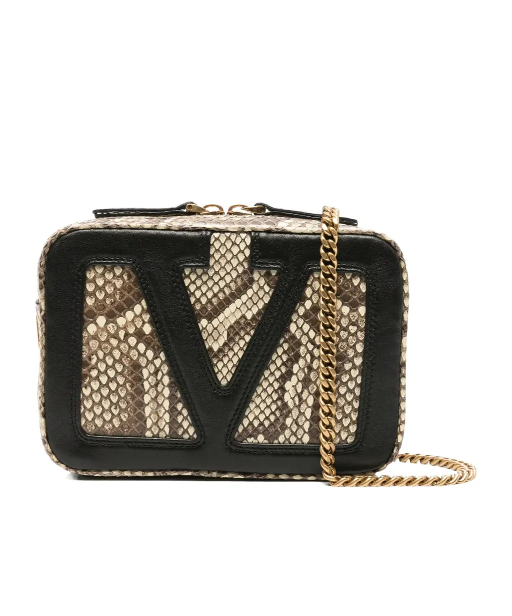Zippered Shoulder Bag