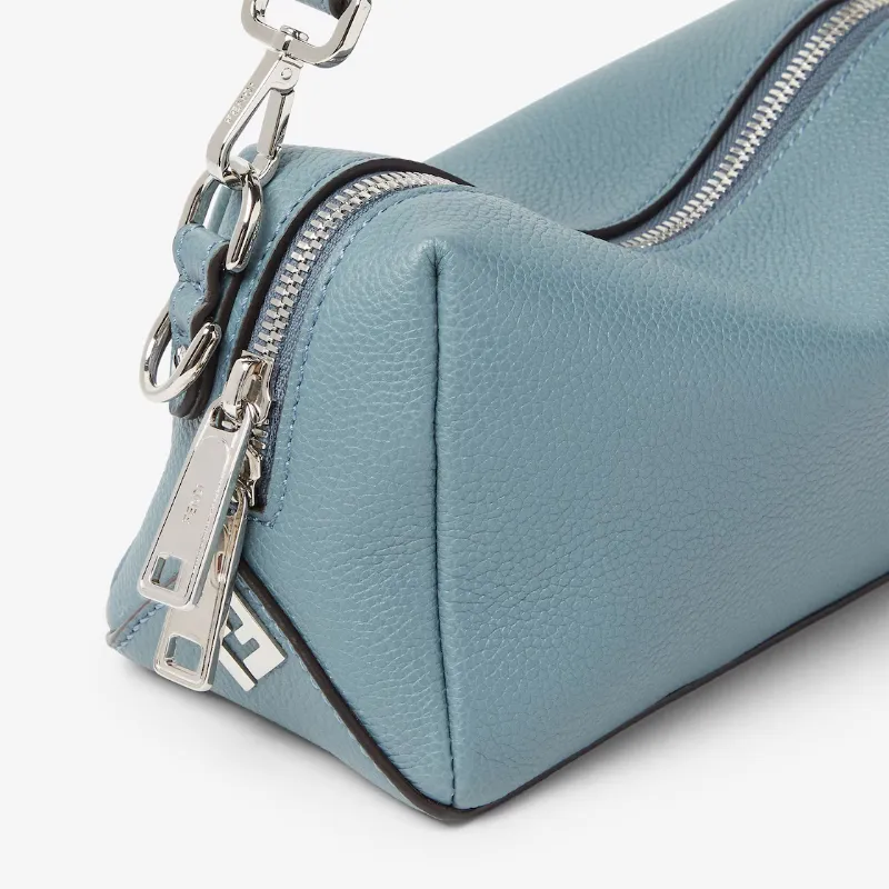 Fendi Lui Small Mercury Blue Leather Bag