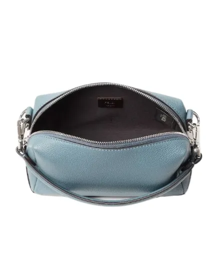 Fendi Lui Small Mercury Blue Leather Bag