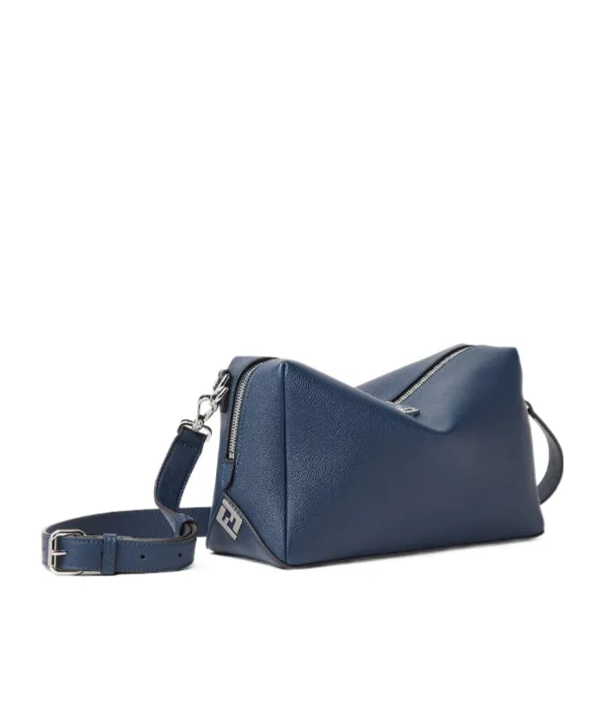 Fendi Lui Medium Dark Blue Leather Bag