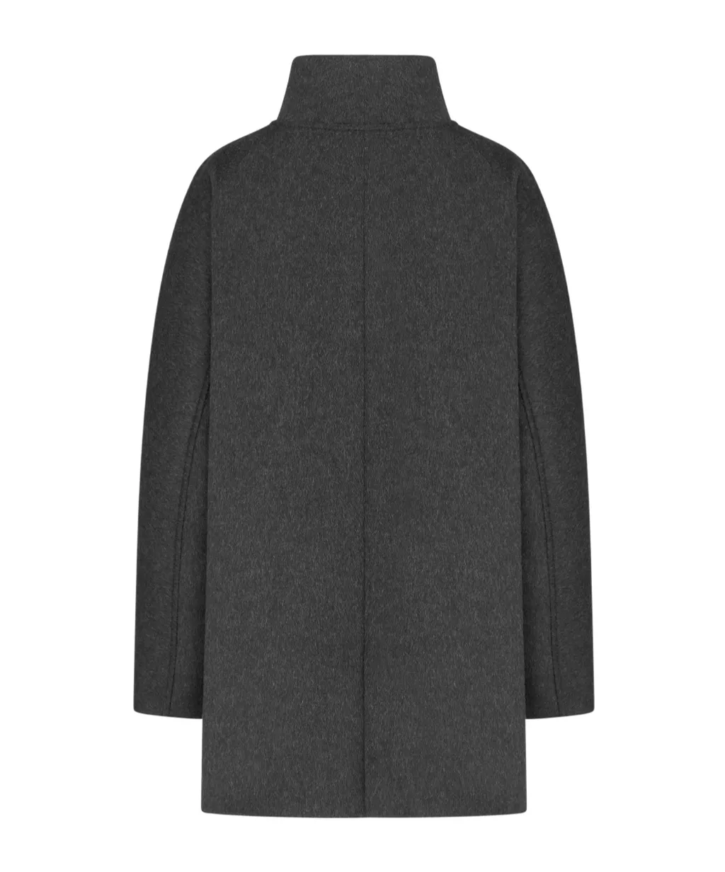 Wool And Cashmere Blend Three-In-One Coat
