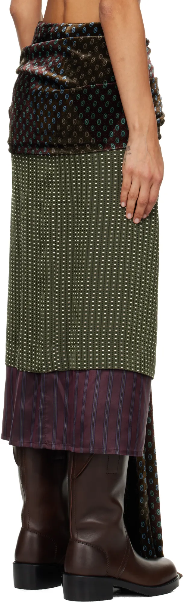 Dries Van Noten Midi Skirt
