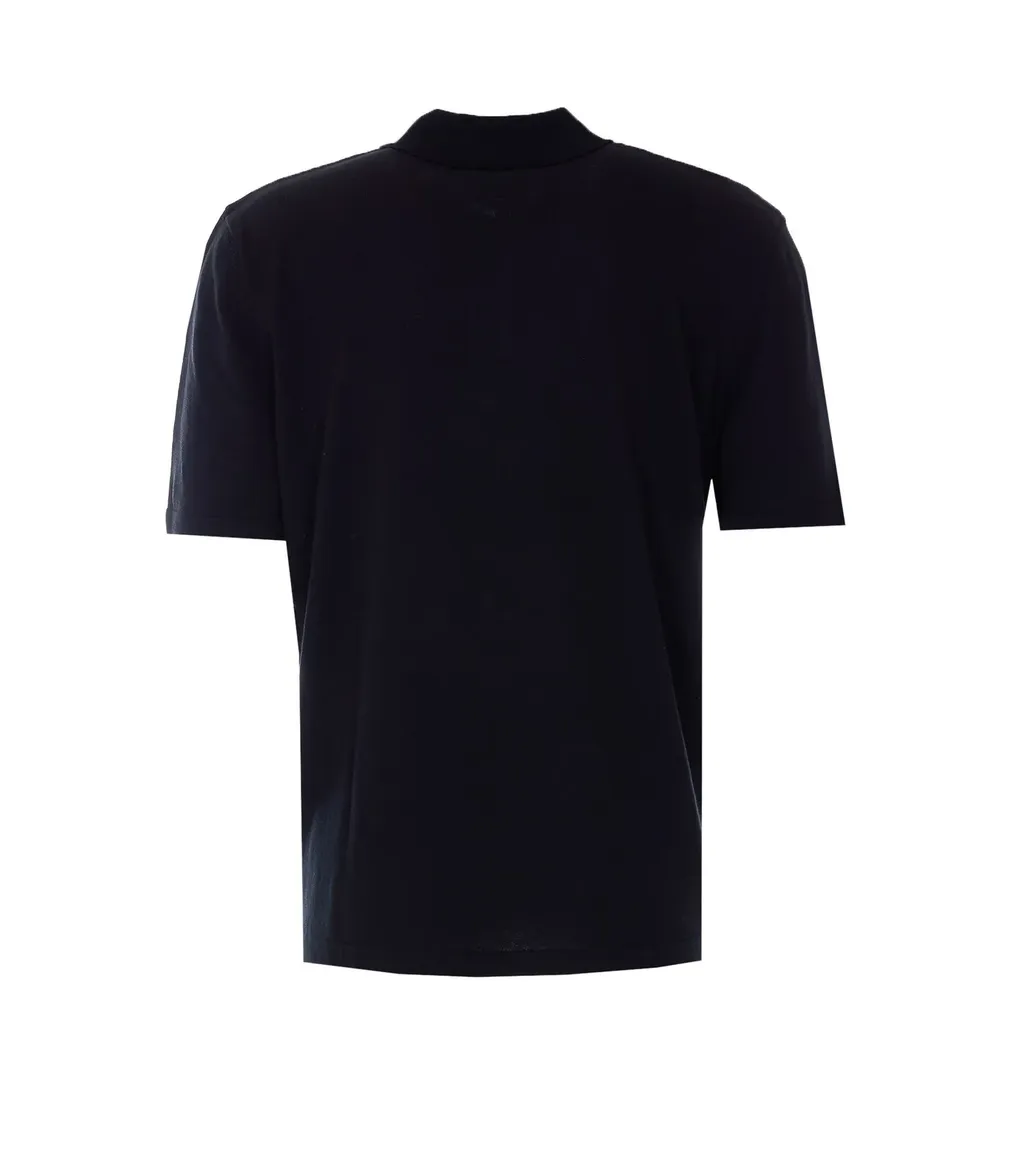 A.P.C. Logo Intarsia Polo Shirt