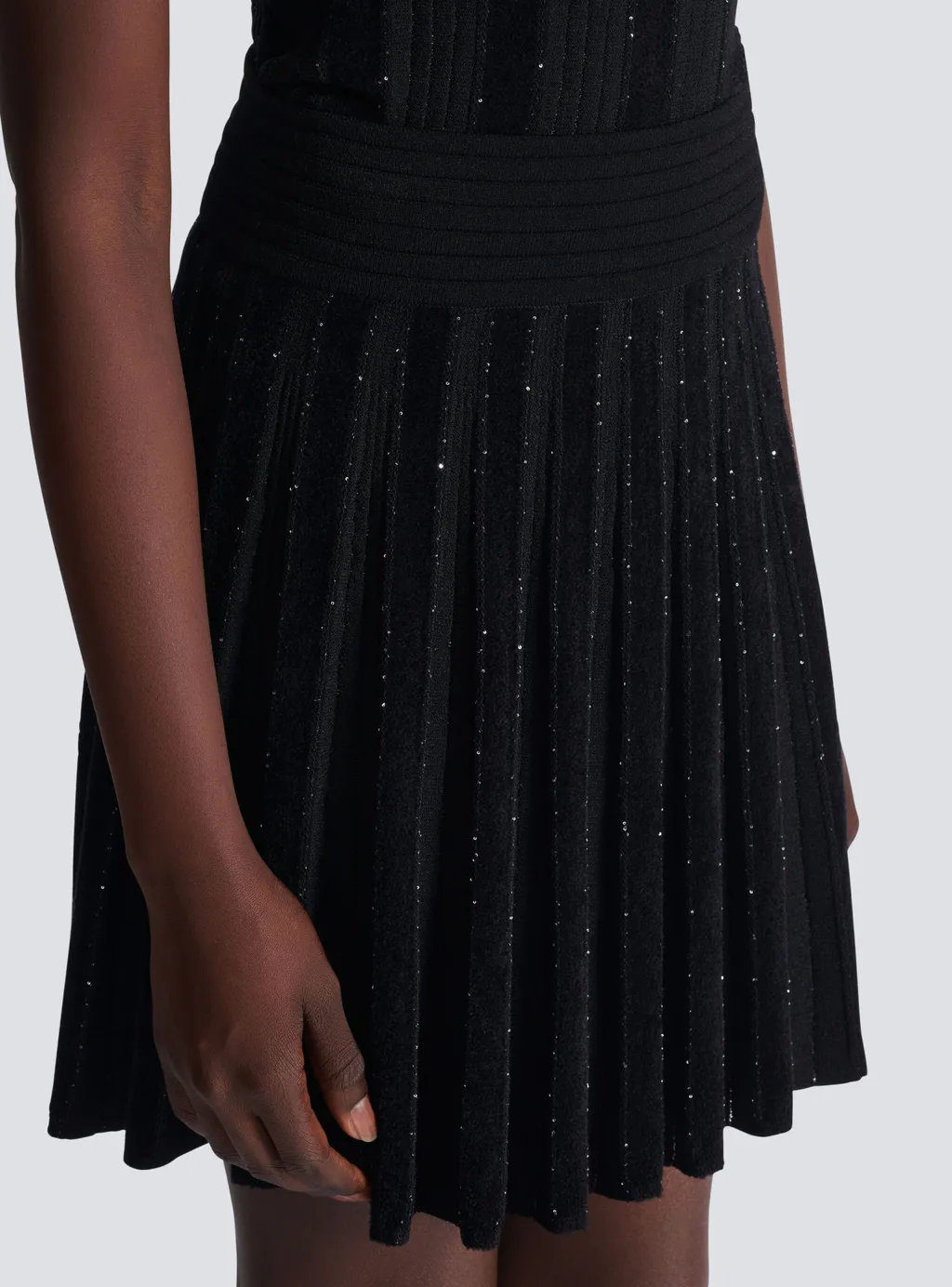 Balmain Shimmering Sequined Skirt