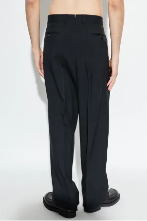 Tom Ford Pleated Straight-Leg Trousers