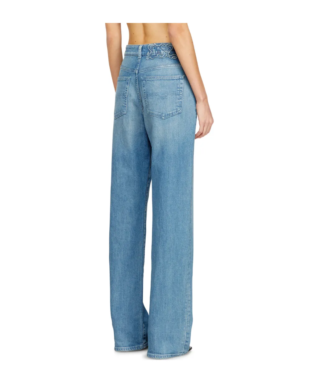 1971 D-Sent-S1 Micro Stones-Embroidered Jeans