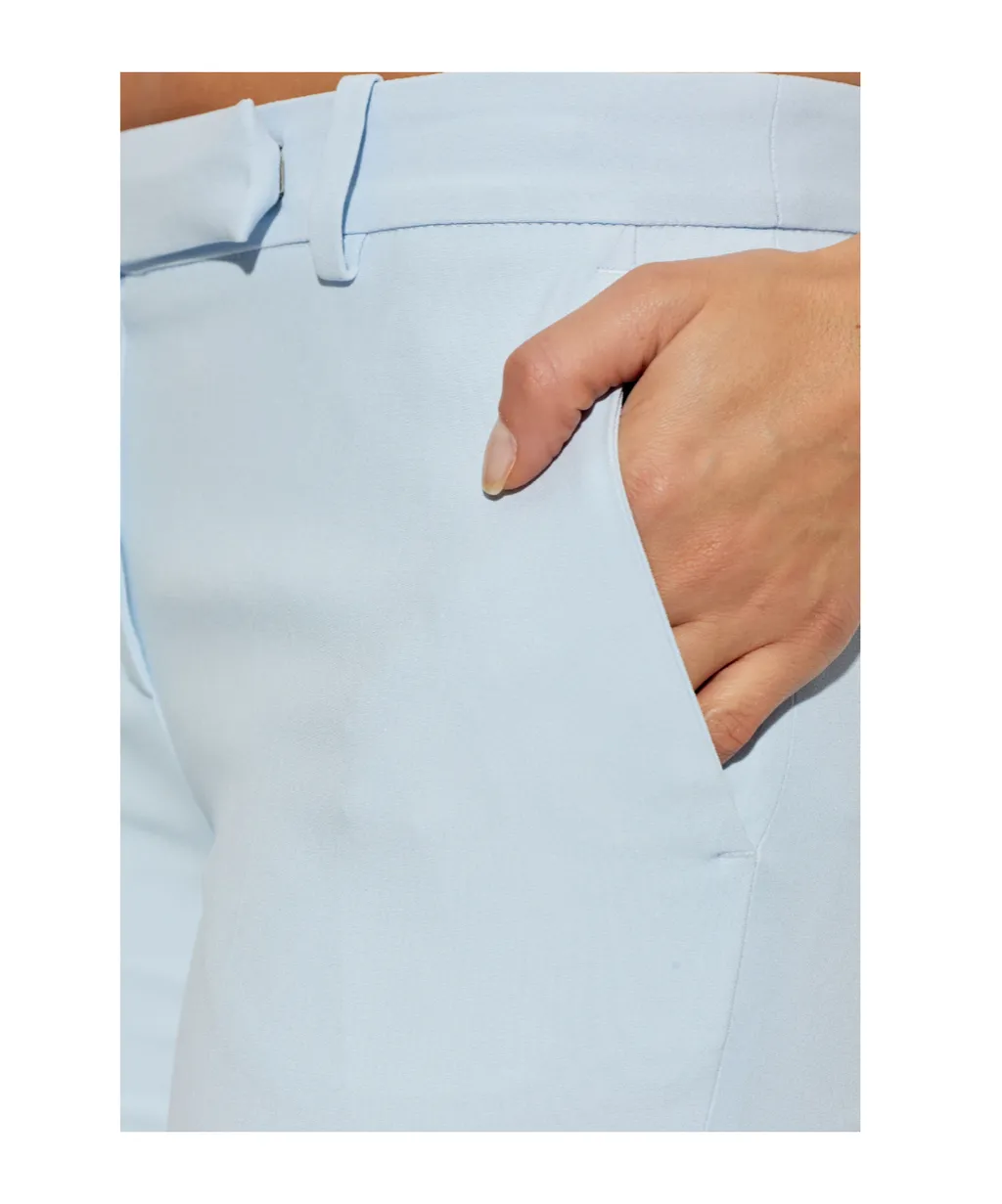 Alexander Mcqueen Creased Detailed Trousers