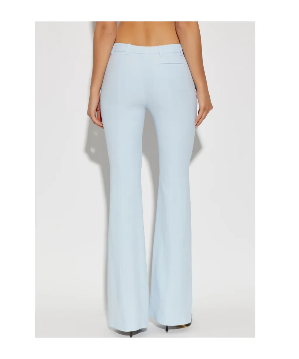 Alexander Mcqueen Creased Detailed Trousers