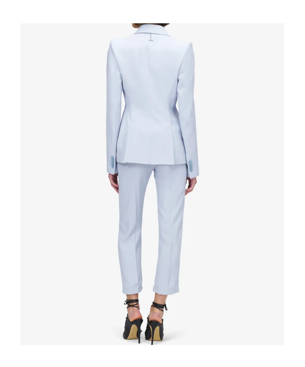 Alexander Mcqueen Shoulder Pads Buttoned Blazer