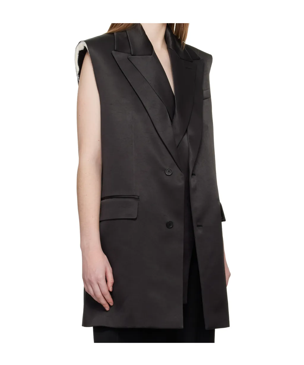 Jean Paul Gaultier Double Layer Sleeveless Jacket