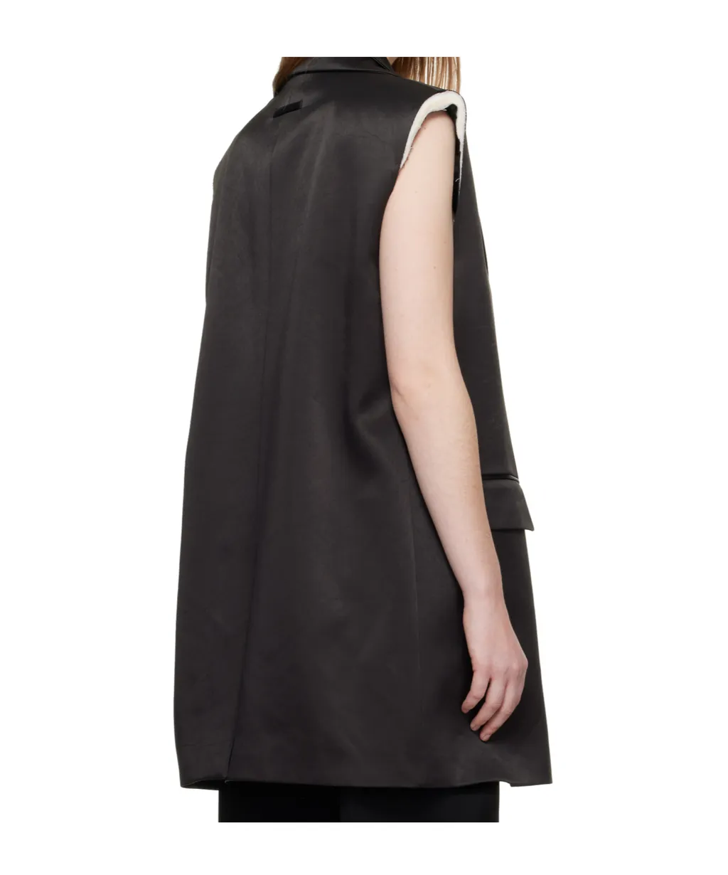 Jean Paul Gaultier Double Layer Sleeveless Jacket