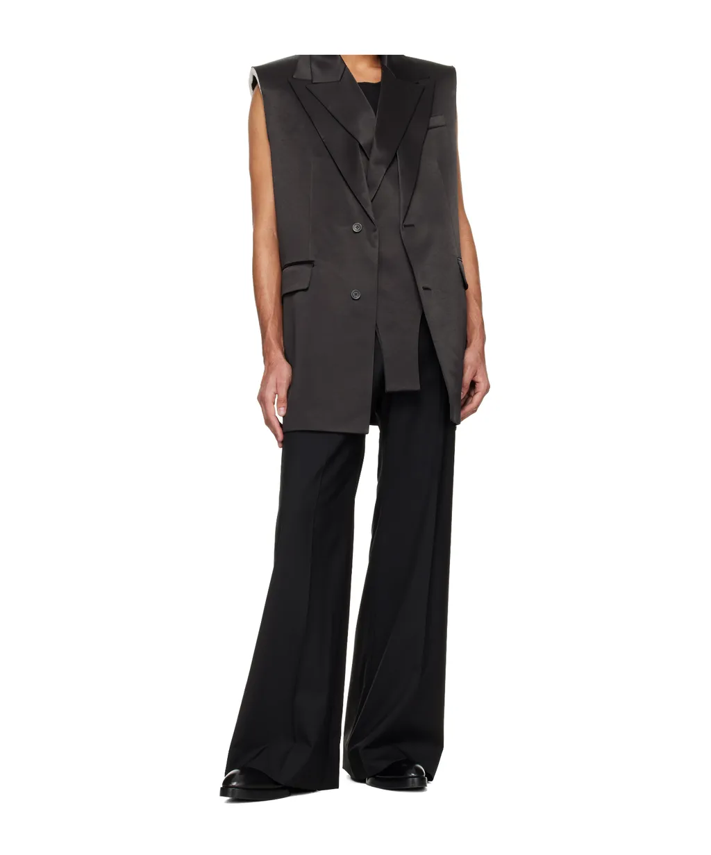 Jean Paul Gaultier Double Layer Sleeveless Jacket