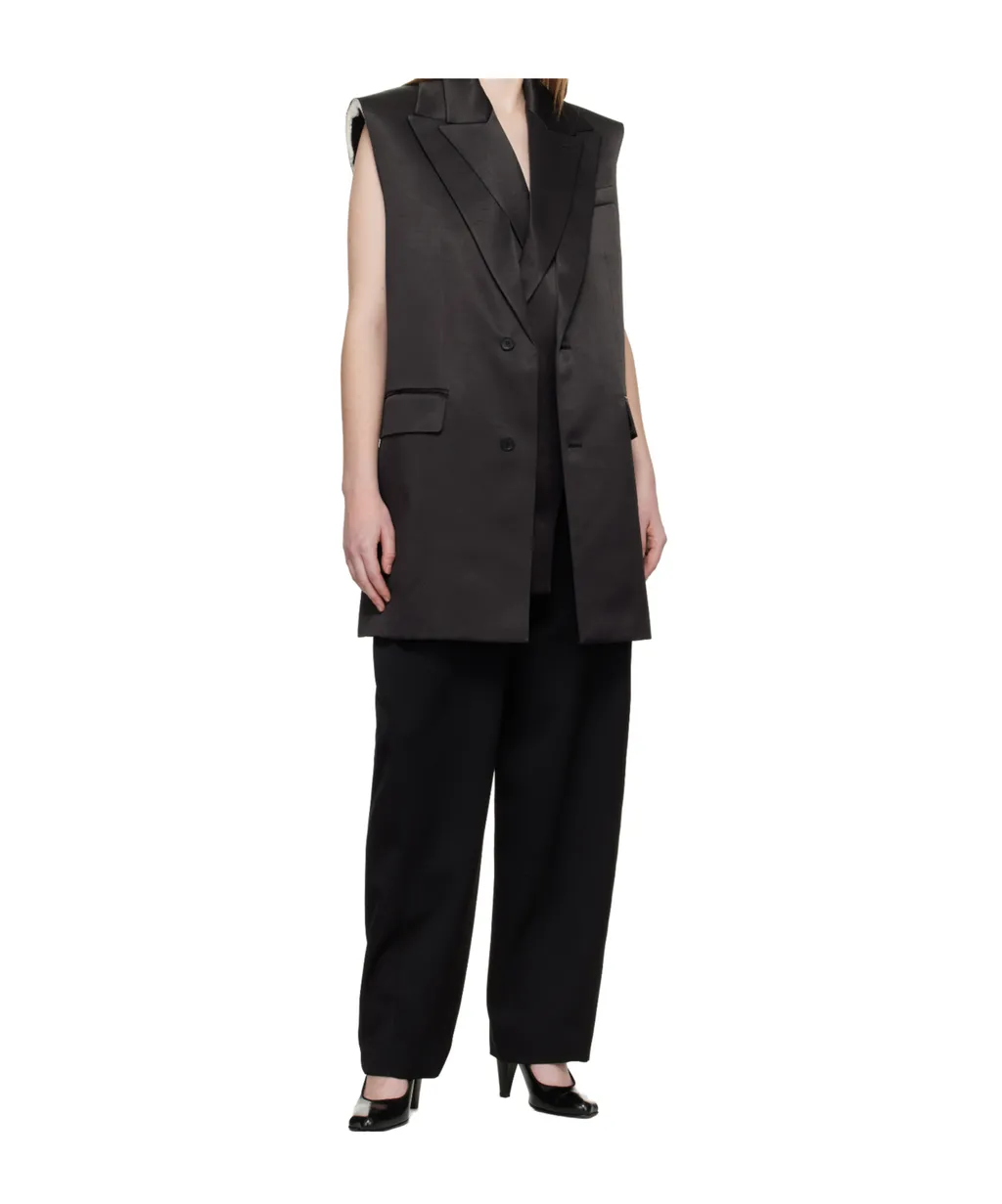 Jean Paul Gaultier Double Layer Sleeveless Jacket