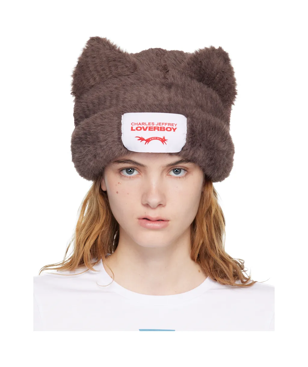 Fluffy Thick-Eared Woolen Hat