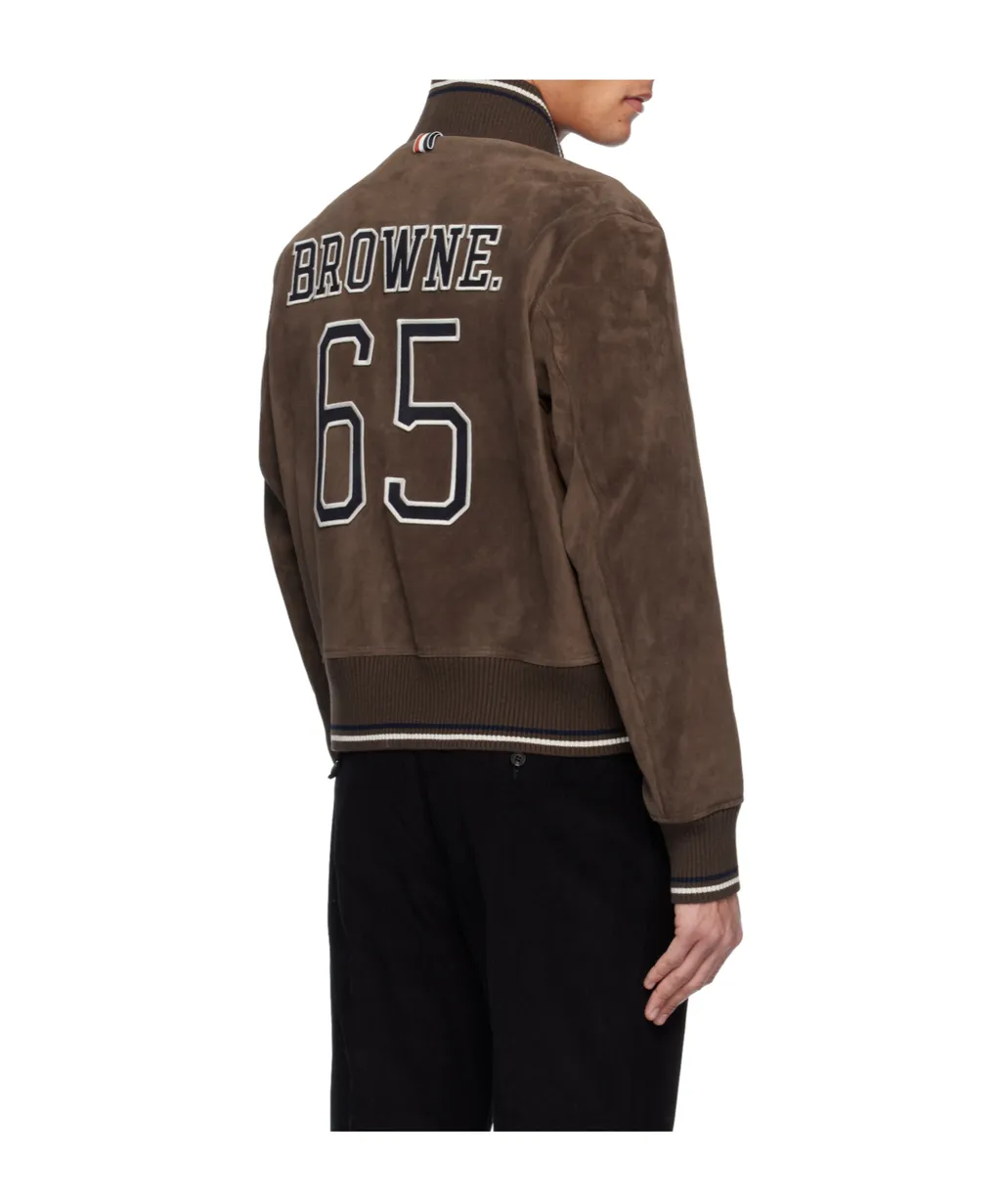 Zippered Leather Jacket