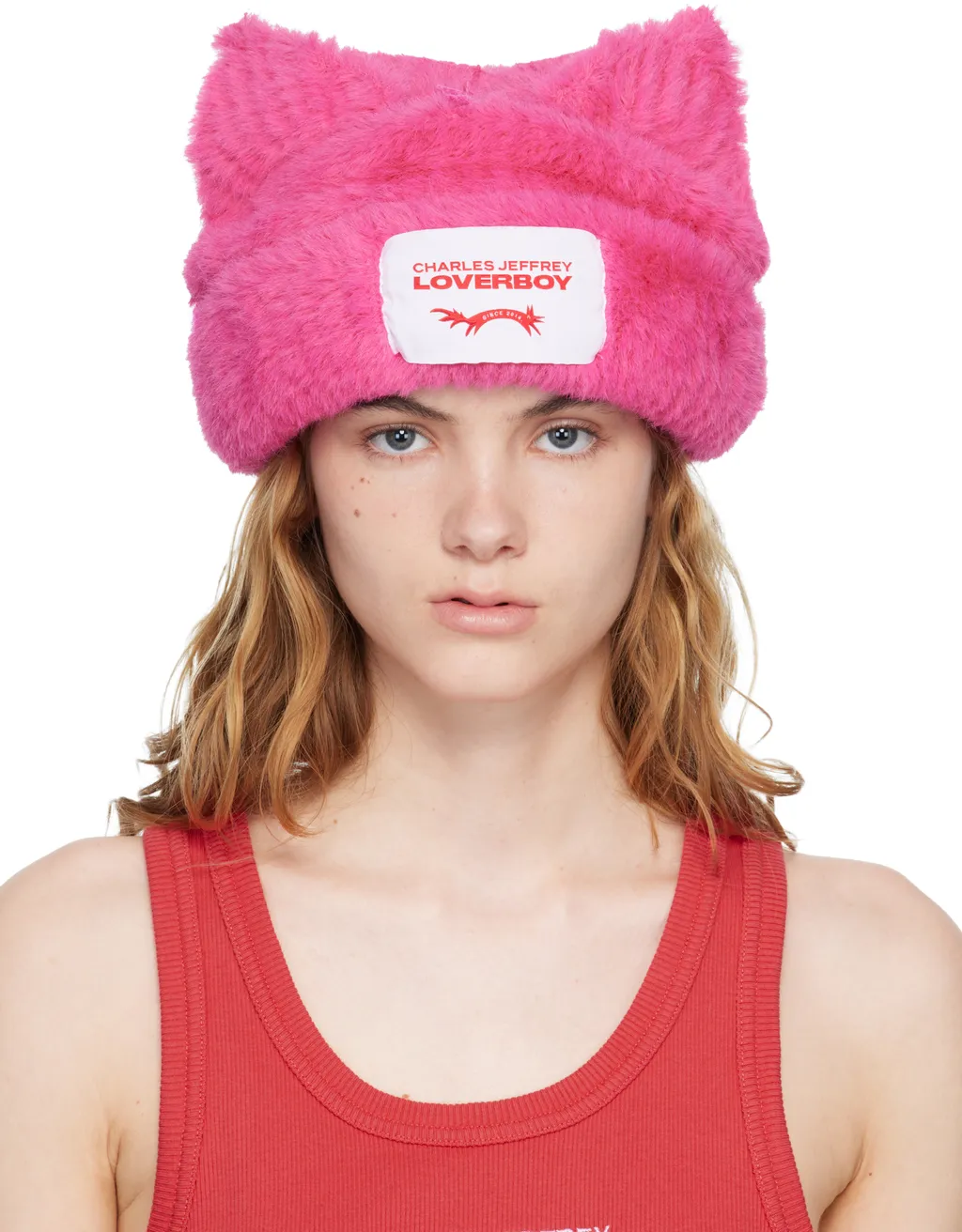 Plush Thick-Eared Knitted Hat