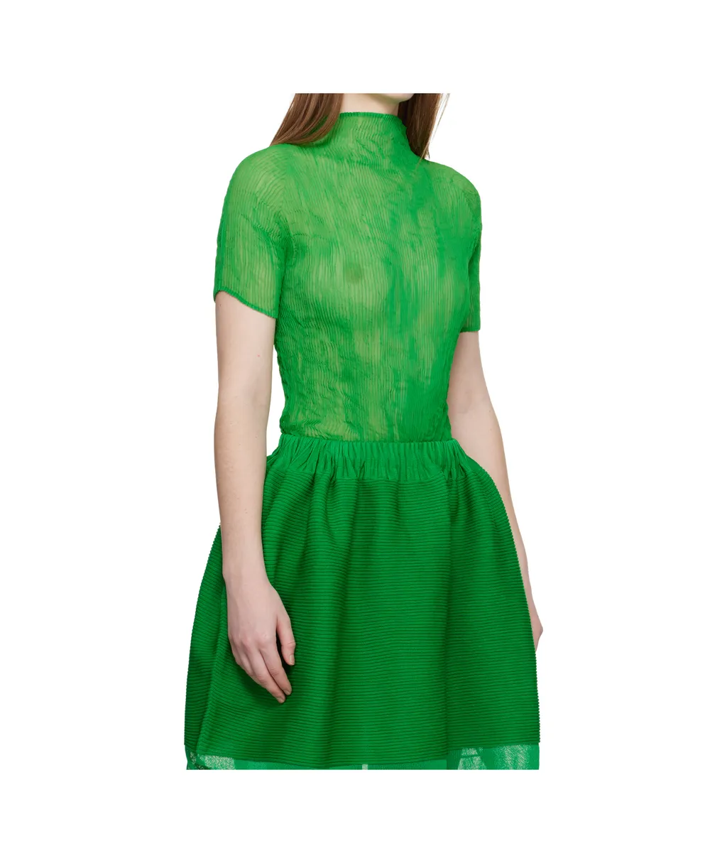 Twisted Turtleneck Cover-Up