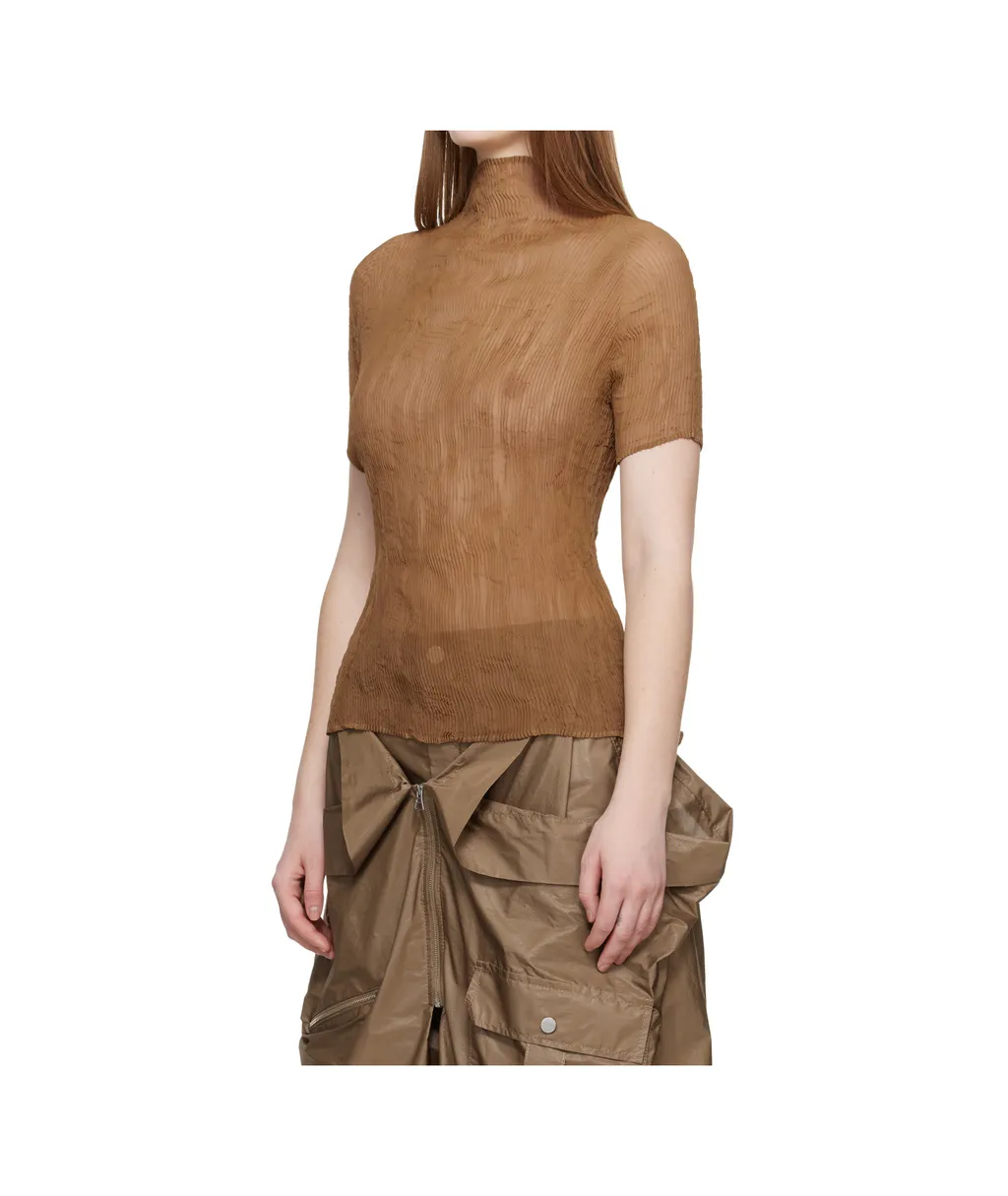 Twisted Turtleneck Cover-Up