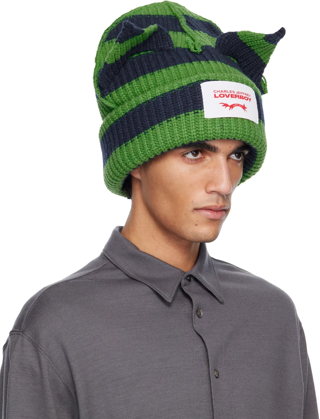 Oversized Thick-Eared Beanie
