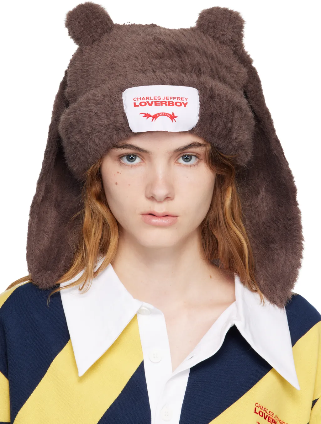 Fluffy, Thick Rabbit Brimless Hat