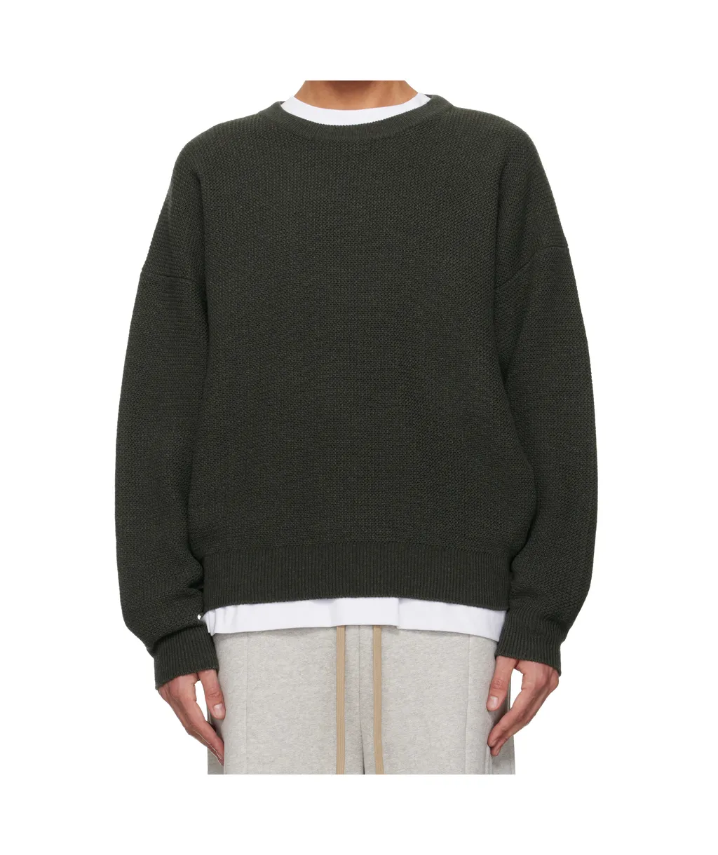 Fear Of God Ribbed-Knit Crewneck Jumper