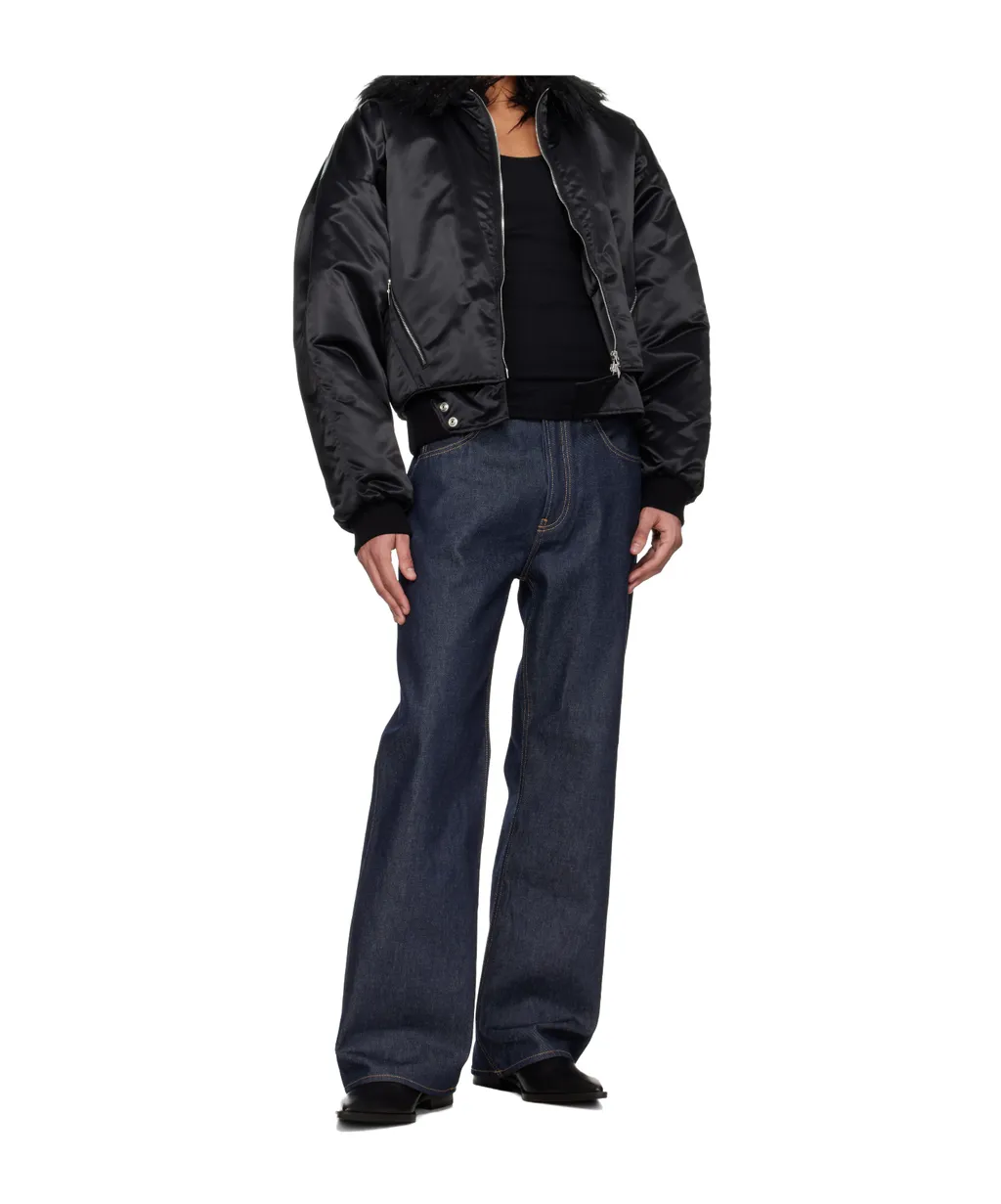 Front Zip Bomber Jacket