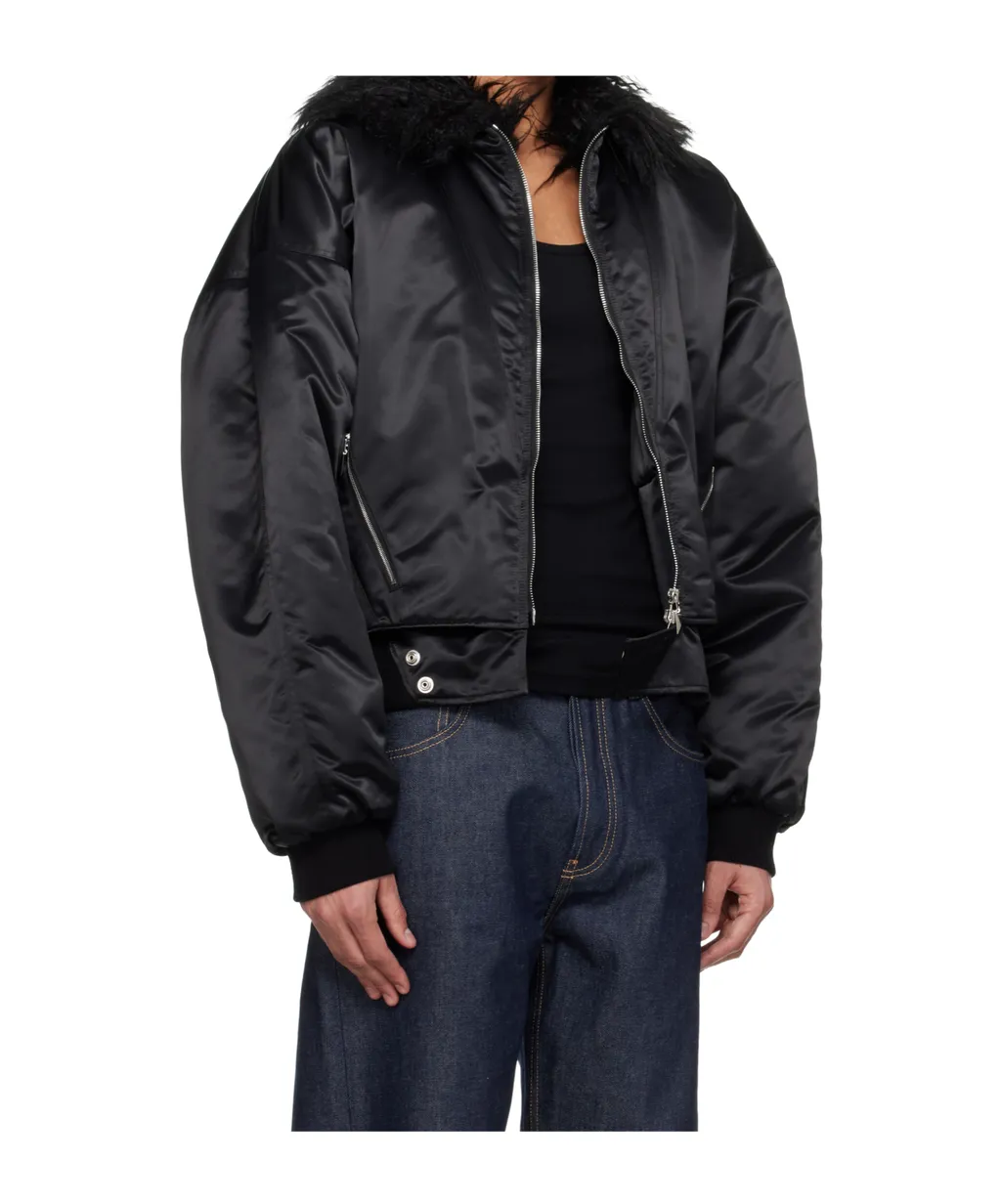Front Zip Bomber Jacket