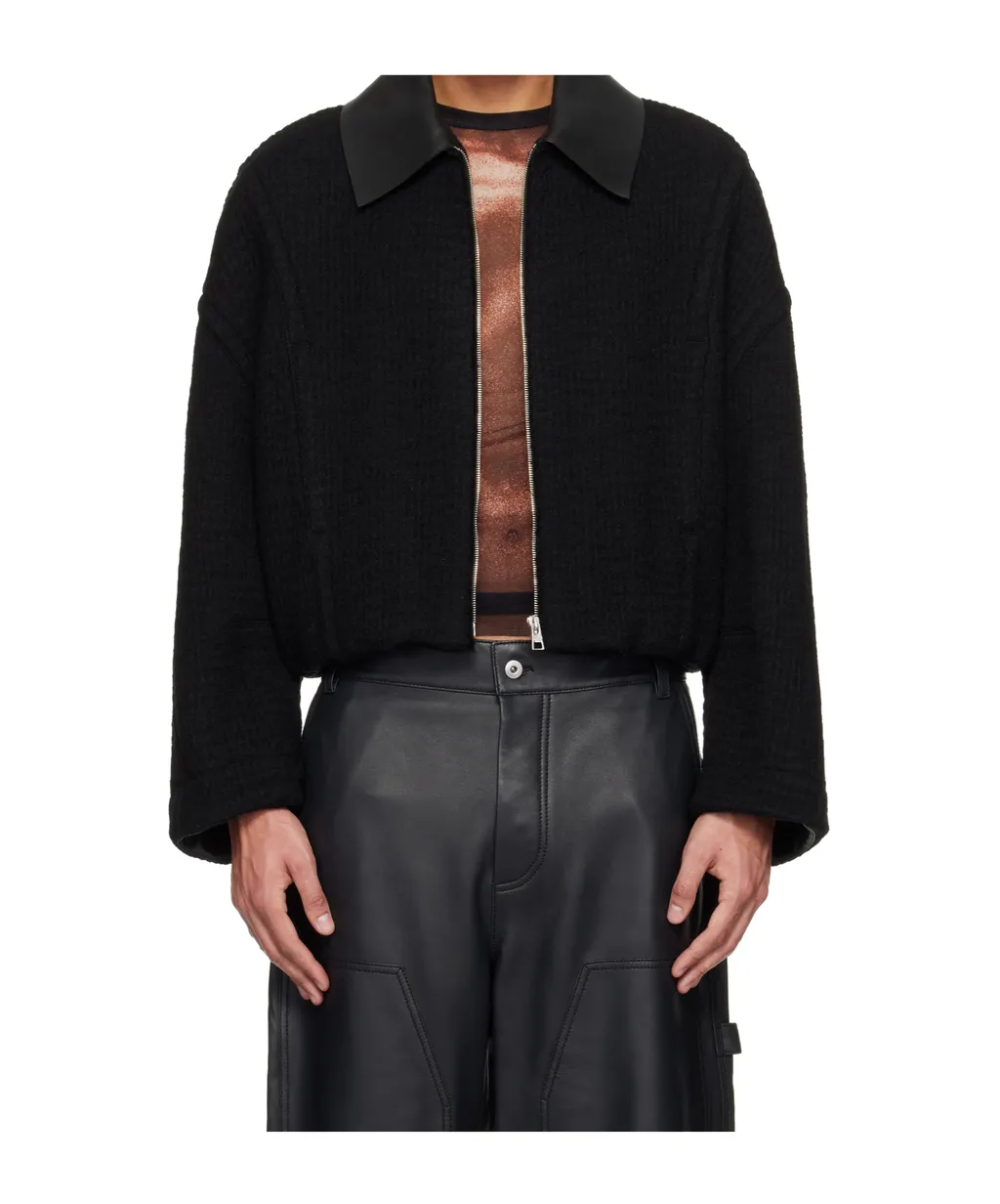 Zippered Long-Sleeved Casual Jacket
