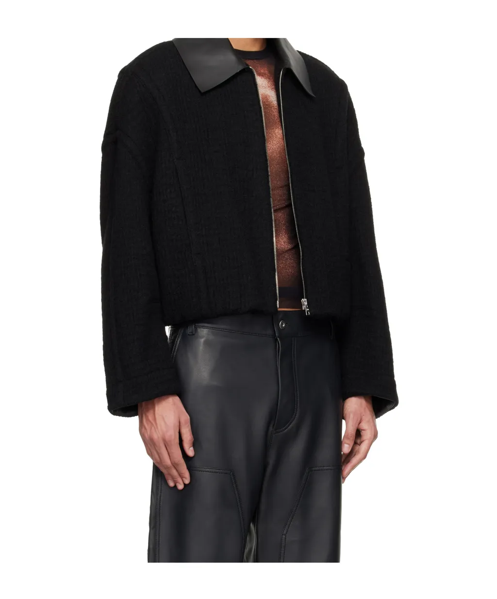 Zippered Long-Sleeved Casual Jacket