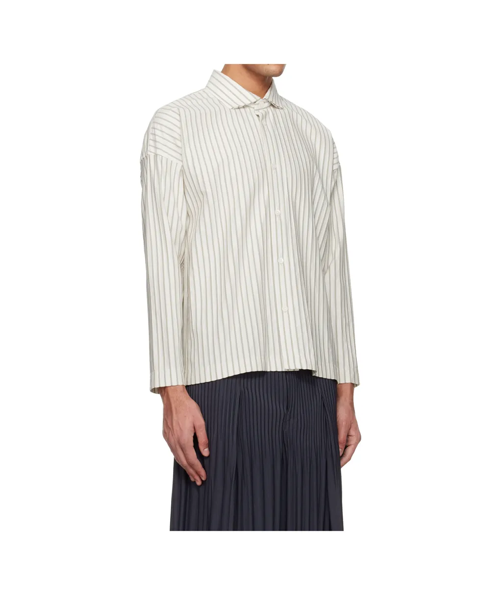 Striped Long-Sleeved Shirt