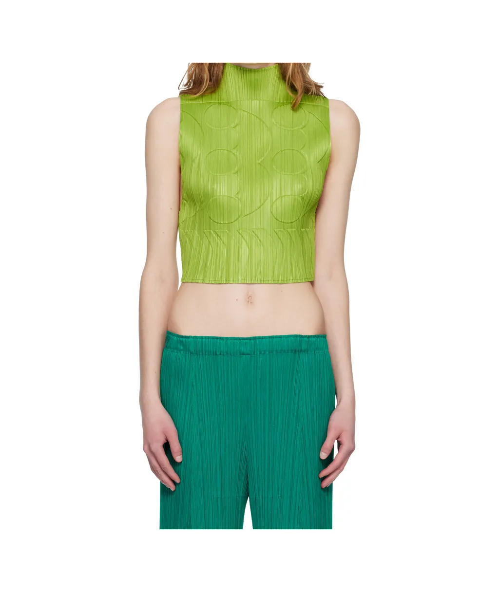 Pleated Vest