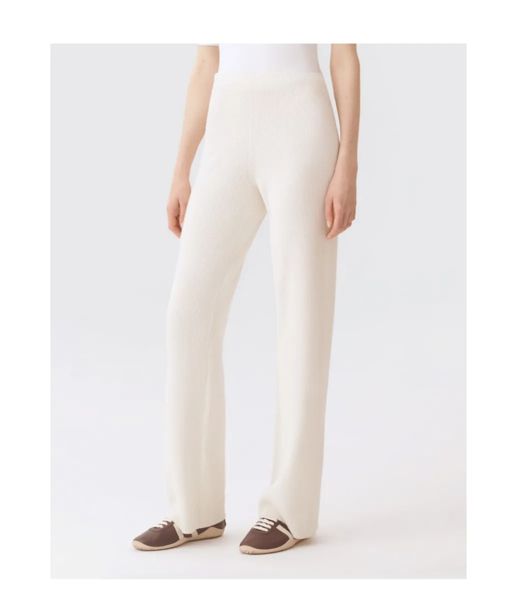 Elastic Waist Casual Pants