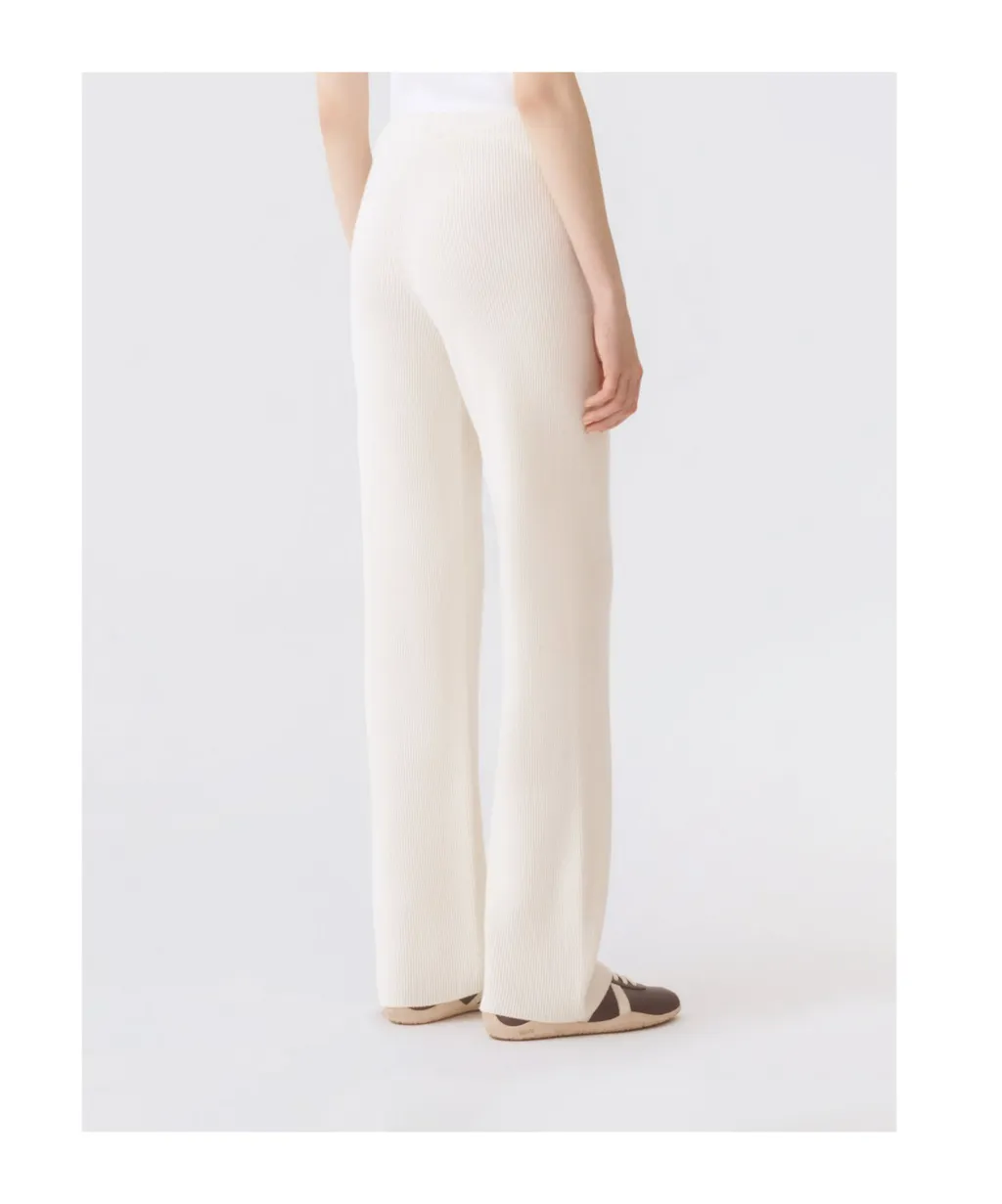 Elastic Waist Casual Pants