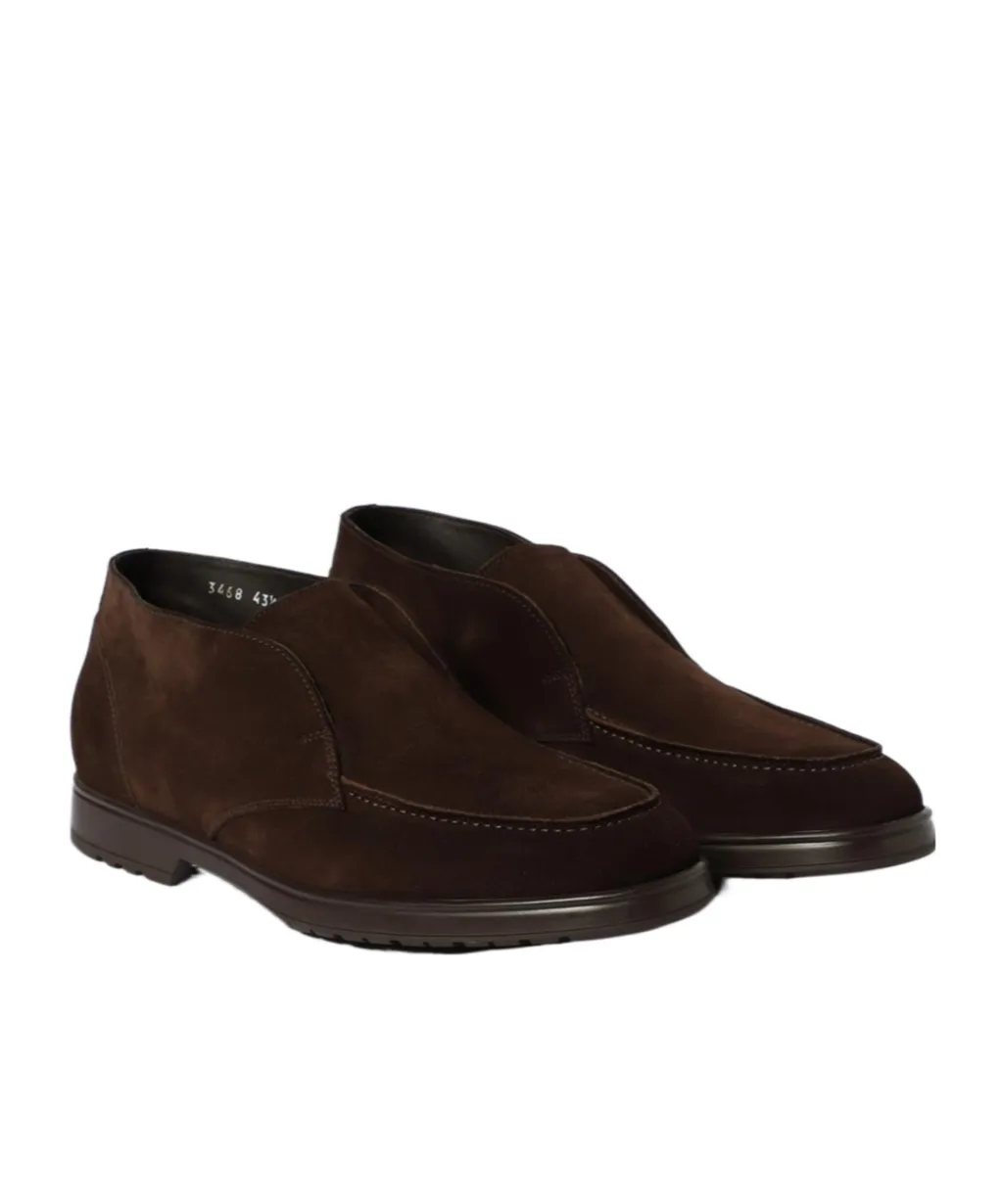 Round-Toe Ankle Boots