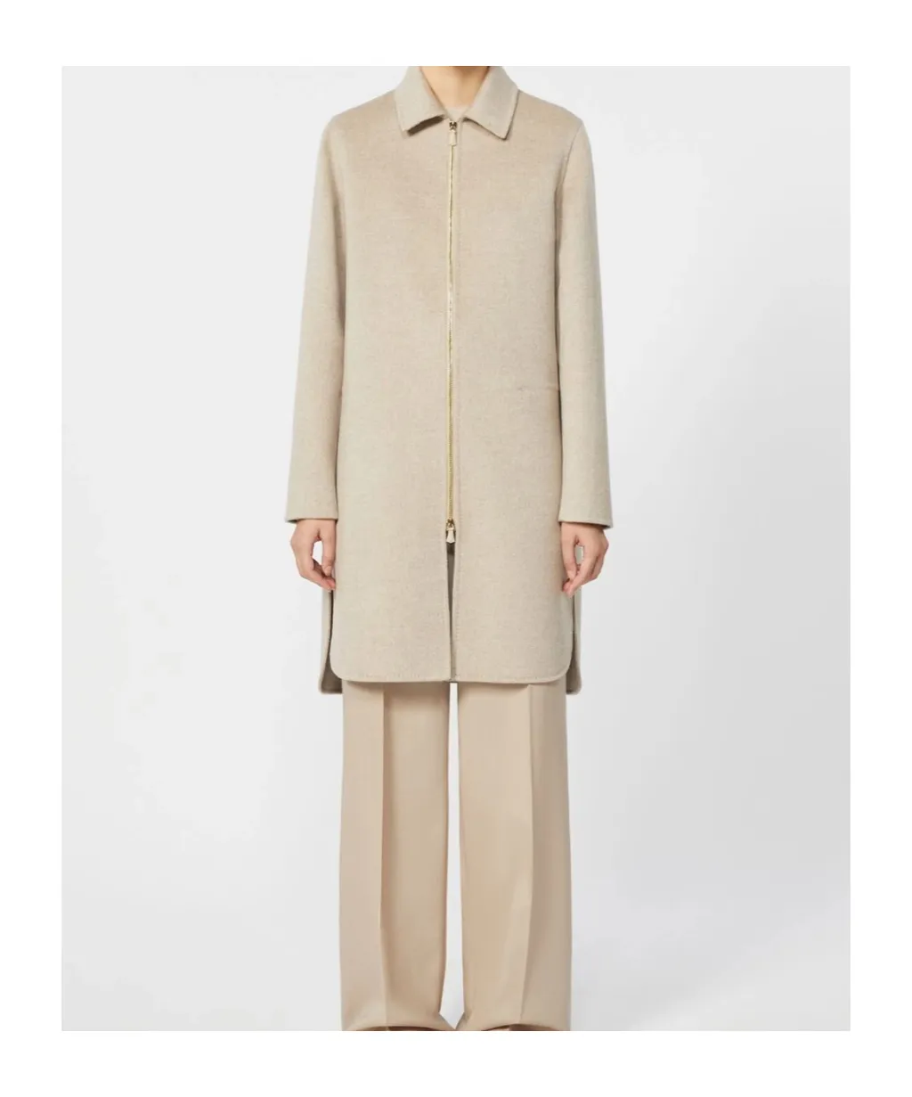Longline Cashmere Coat