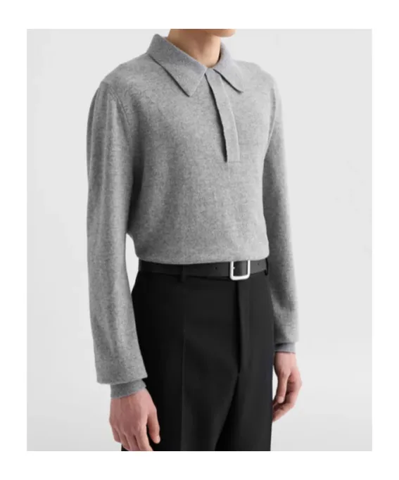 Jil Sander Lightweight Long-Sleeved Polo Jumper