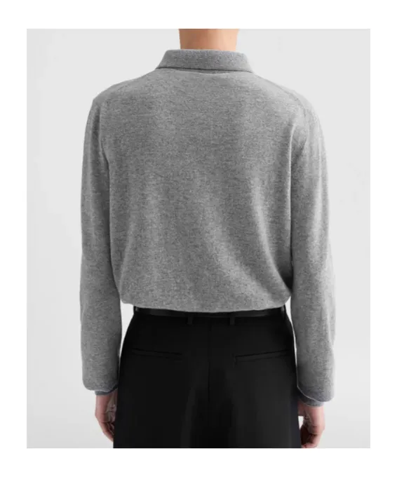 Jil Sander Lightweight Long-Sleeved Polo Jumper