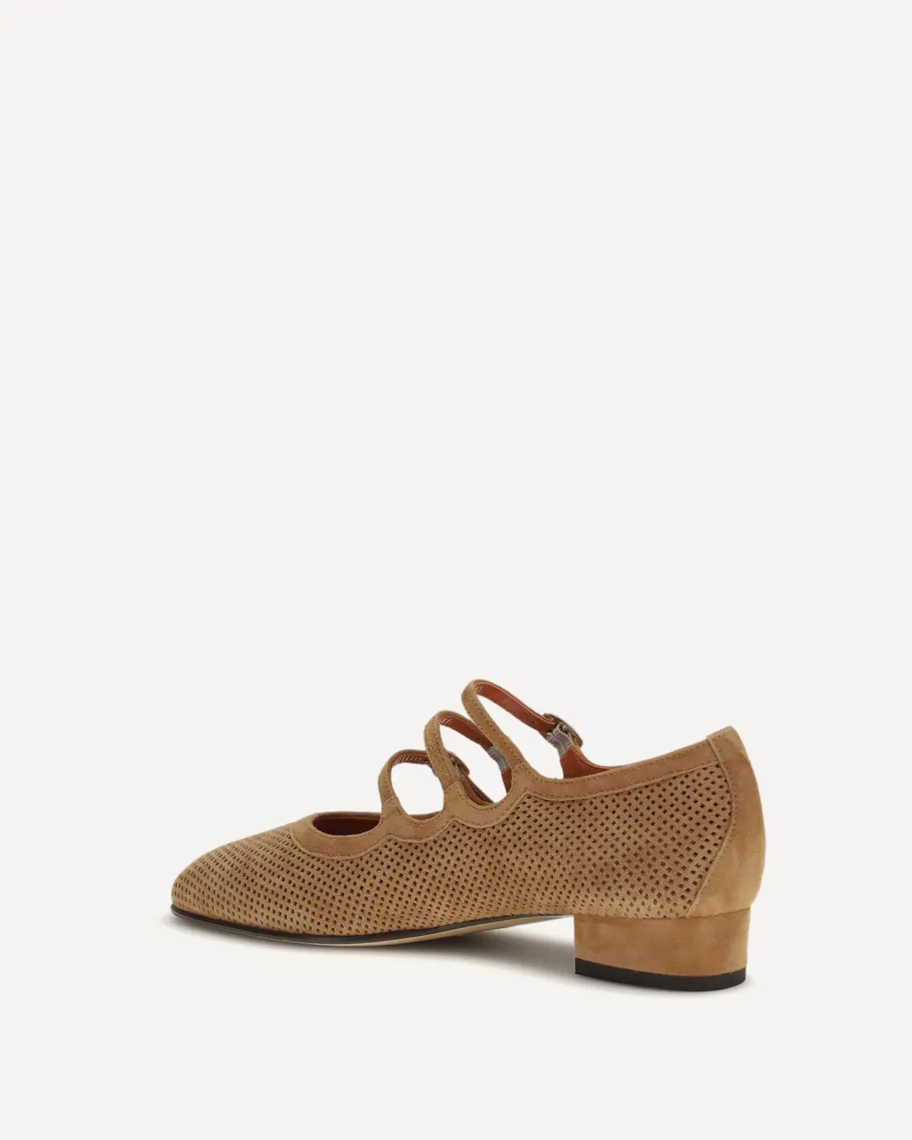 Triple-Strap Perforated Pumps