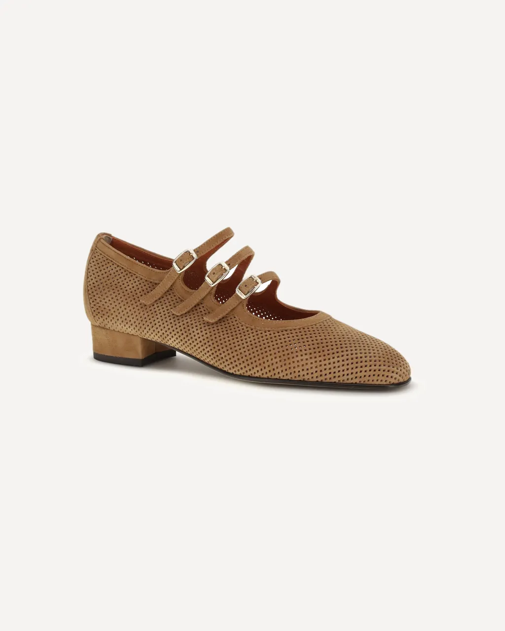 Triple-Strap Perforated Pumps