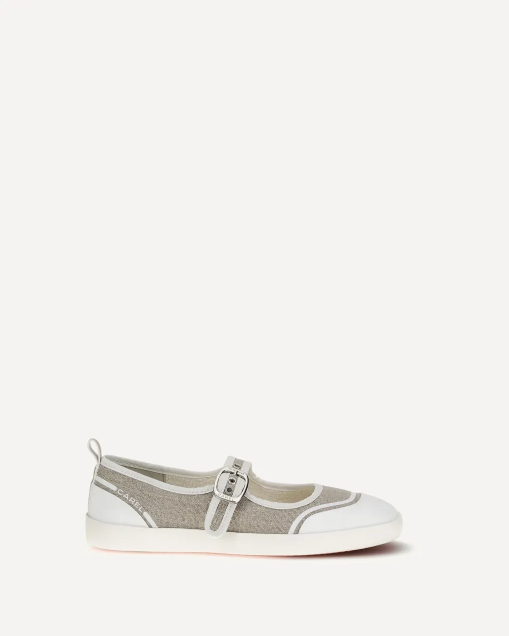 Carel Logo Printed Buckle Fastened Ballerinas
