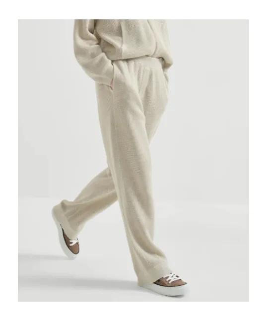 Elastic-Waistband Trousers